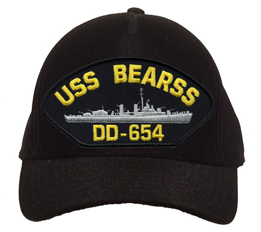 USS Bearss DD-654 Cap