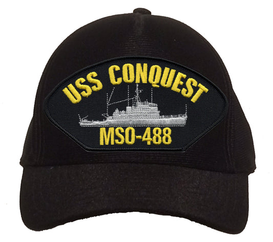 USS Conquest MSO-488 Cap