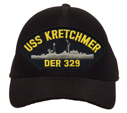 USS Kretchmer DER 329 Cap