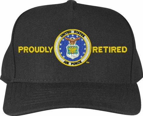 US Air Force Proudly Retired Cap