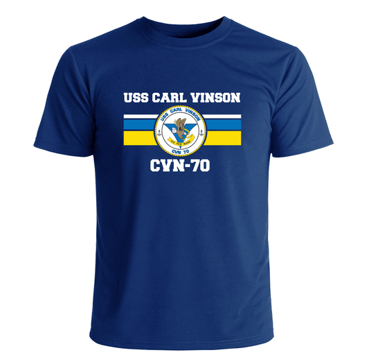 USS Carl Vinson CVN-70 Crest T Shirt