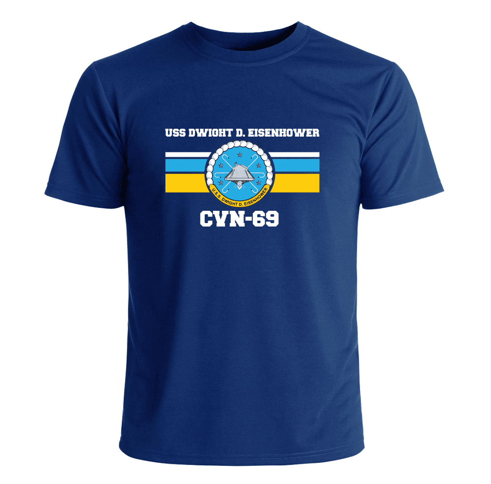 USS Dwight D. Eisenhower CVN-69 Crest T Shirt