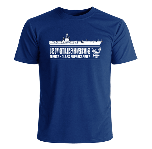 USS Dwight D. Eisenhower CVN-69 T-Shirt