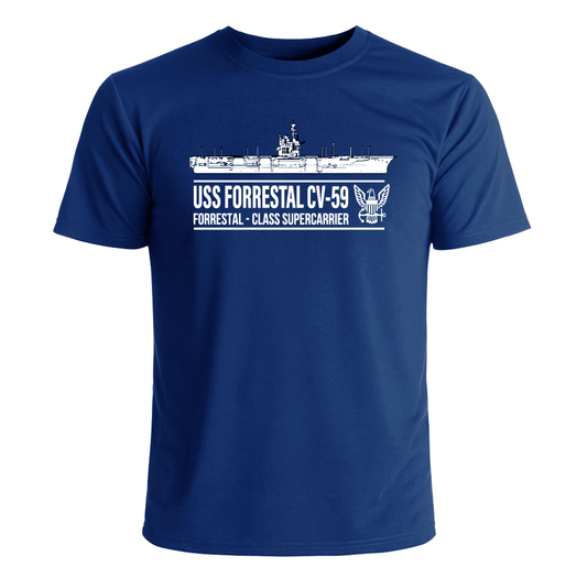 USS Forrestal CV-59 T-Shirt