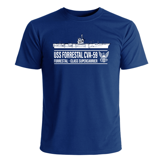USS Forrestal CVA-59 T-Shirt
