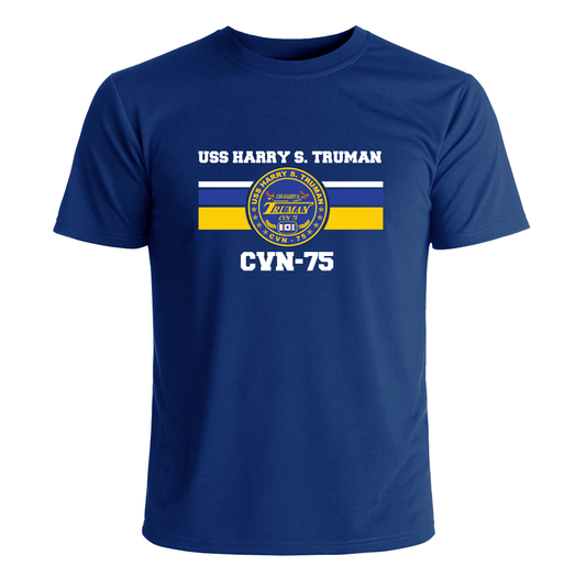USS Harry S. Truman CVN-75 Crest T-Shirt