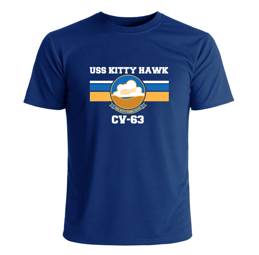 USS Kitty Hawk CV-63 Crest T-Shirt
