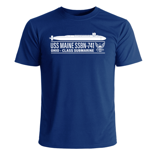 USS Maine SSBN-741 T-Shirt