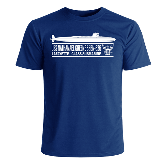 USS Nathanael Greene SSBN-636 T-Shirt