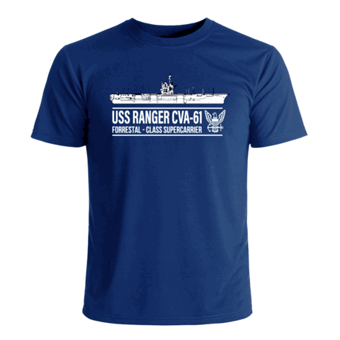 USS Ranger CVA-61 T-Shirt
